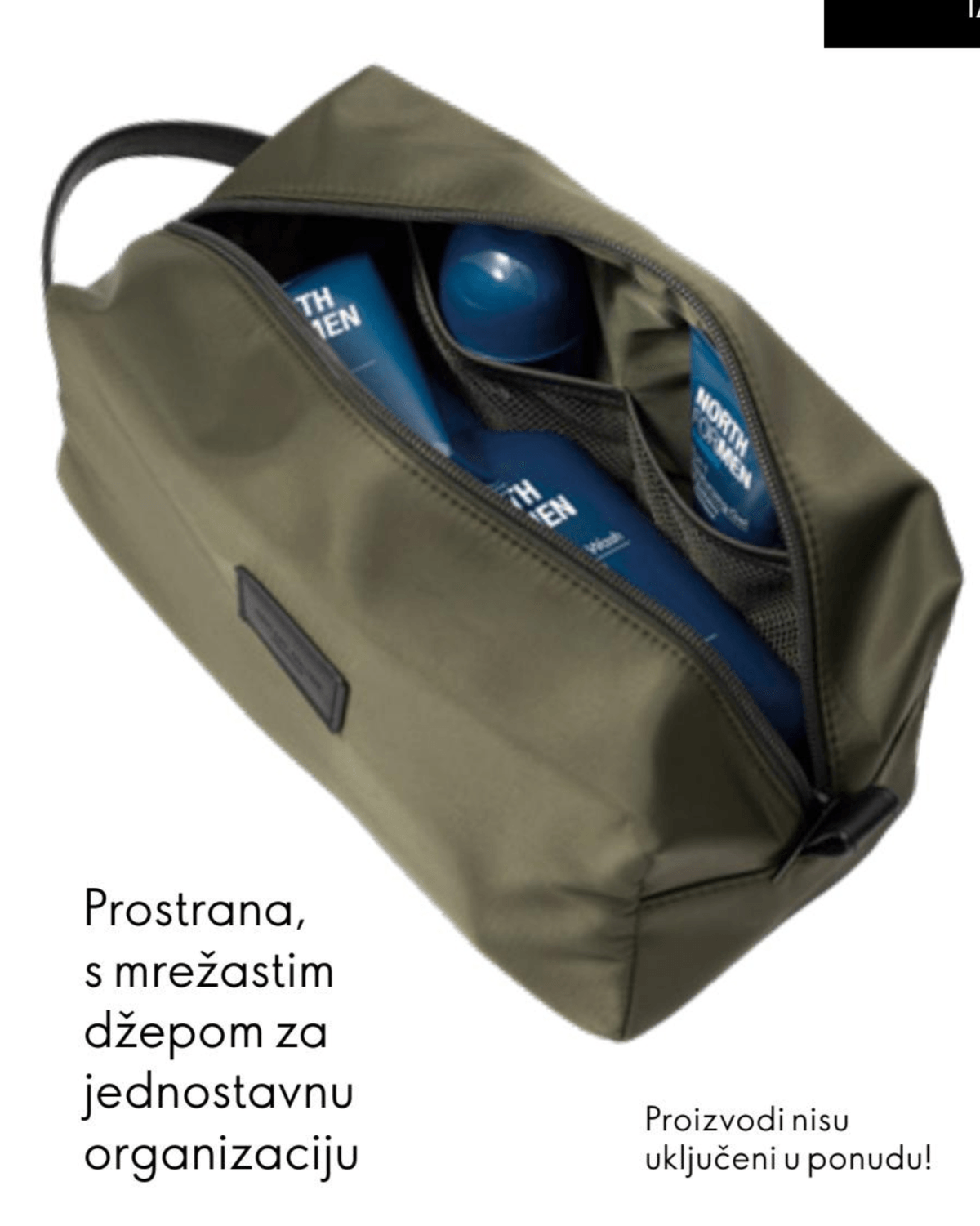 Wild Wood toaletna torbica za muškarce - Akcija u trgovini Oriflame