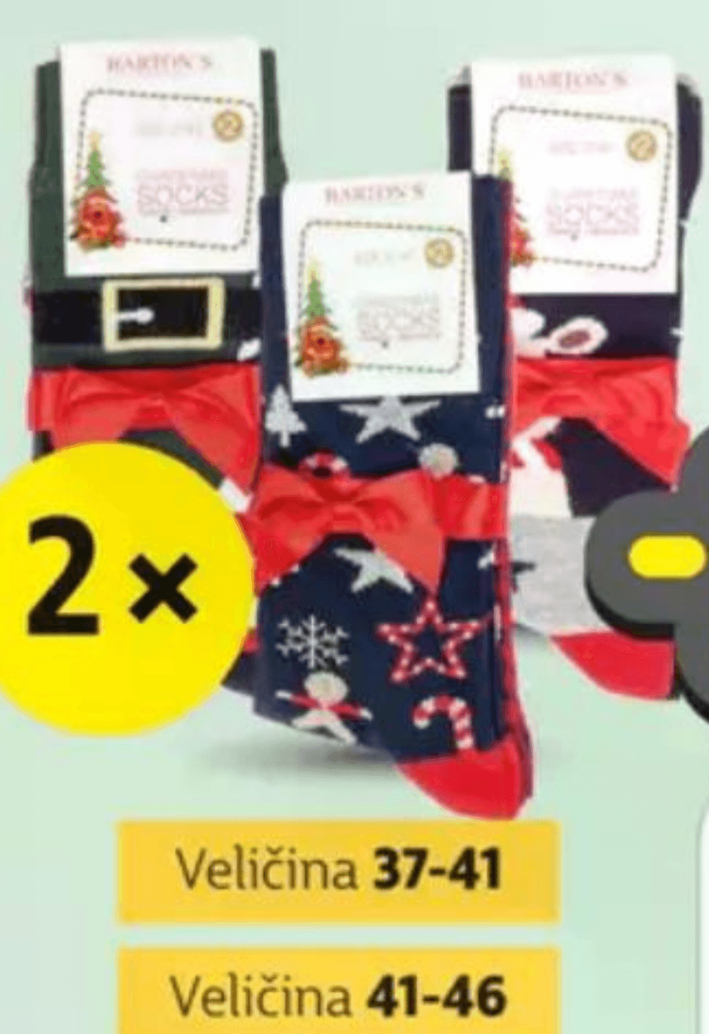 Čarape za odrasle 2x Barton's - Akcija u trgovini Plodine