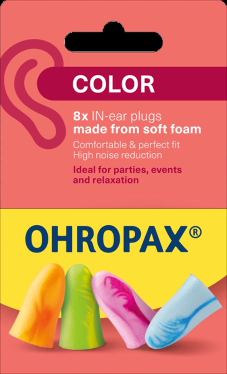 Ohropax čepići za uši Color 8 kom. - Akcija u trgovini Dm