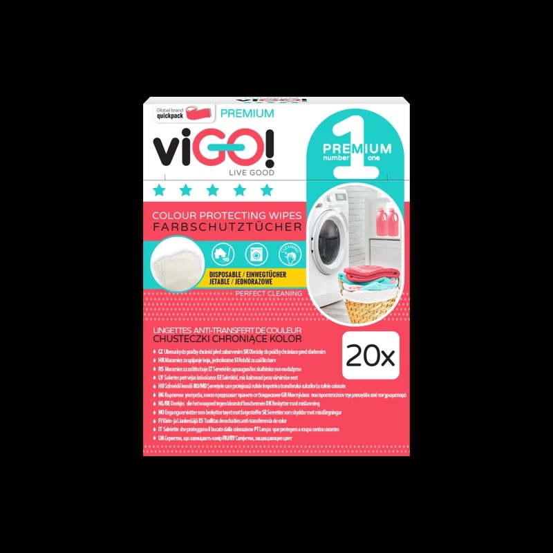 VIGO Maramice za upijanje boje 20 komada - Akcija u trgovini Plodine