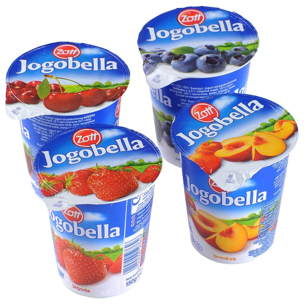 Jogobella Jogurt voćni 150 g - Akcija u trgovini Tommy