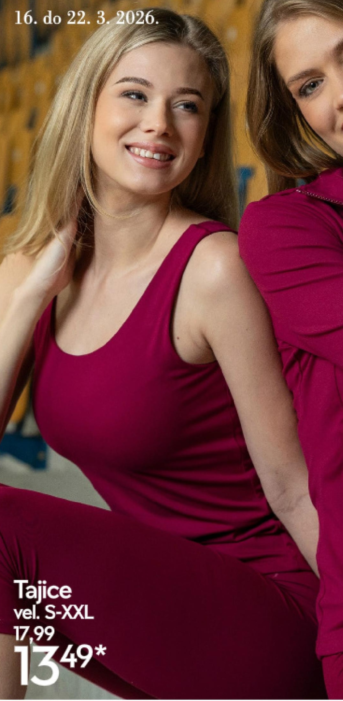 Tajice vel. S-XXL - Akcija u trgovini Mana