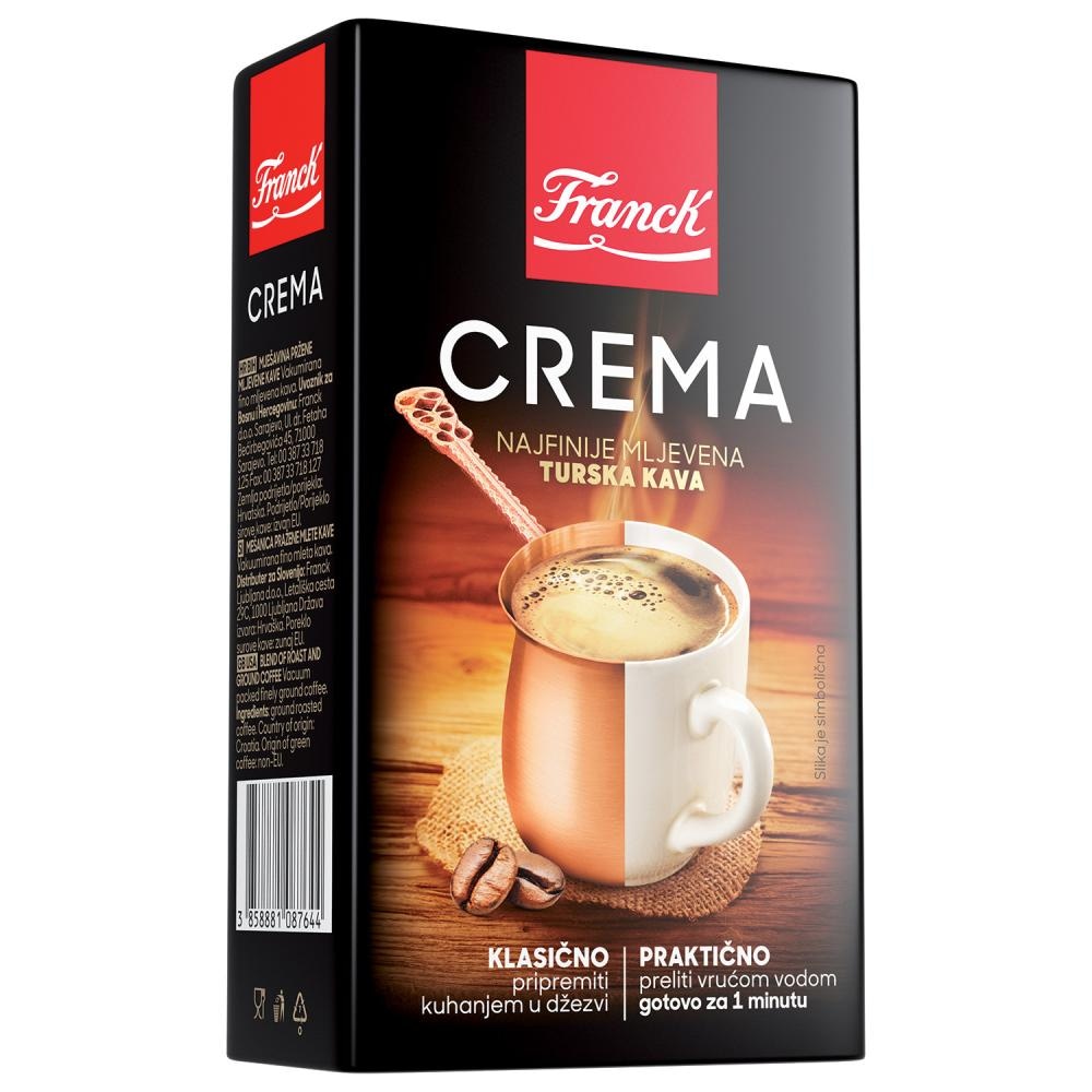 Franck Crema mljevena kava 250 g Akcija u trgovini Mueller