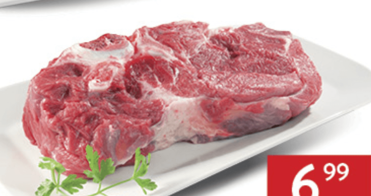 Juneća podlopatica 1kg - Akcija u trgovini Konzum