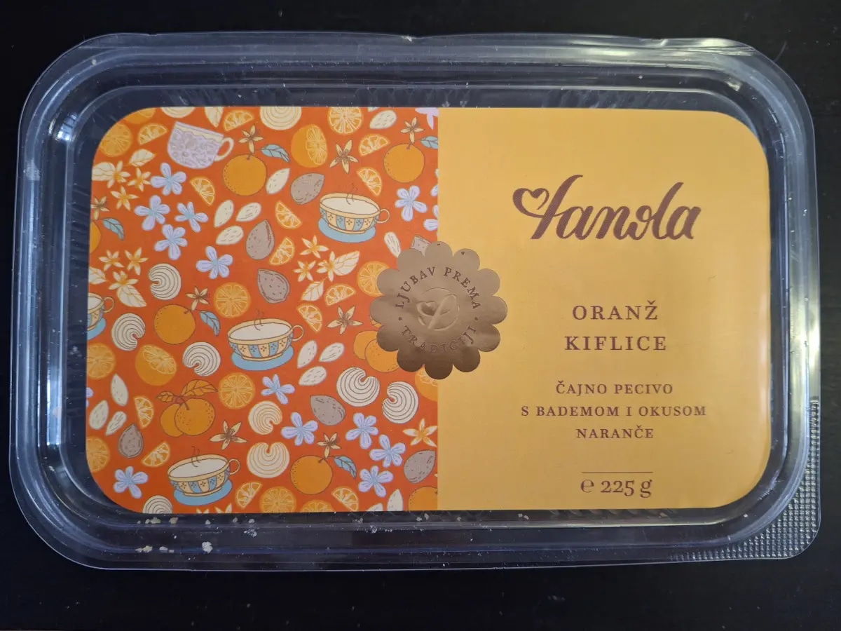 Oranž kiflice 225 g - Akcija u trgovini Ribola