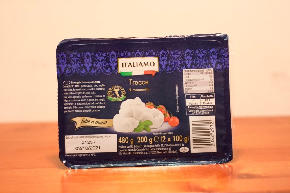 ITALIAMO Mozzarella pletenica 200 g - Akcija u trgovini Lidl