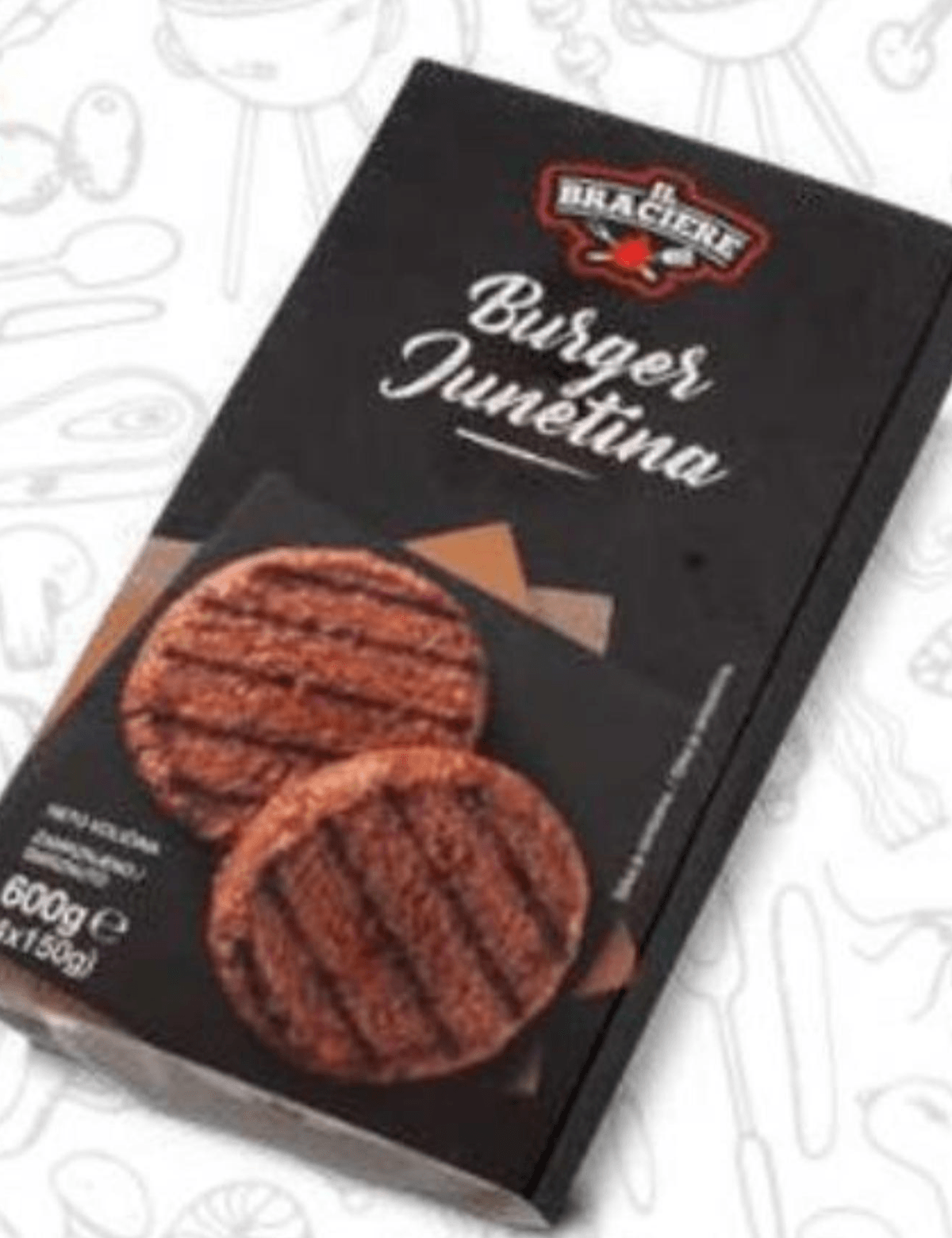 Burger Juneći 4 KOM, 600 g - Akcija u trgovini Eurospin