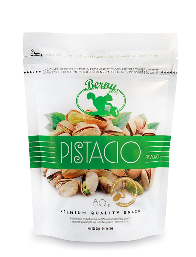 Pistacio 80 g Berny - Akcija u trgovini Boso