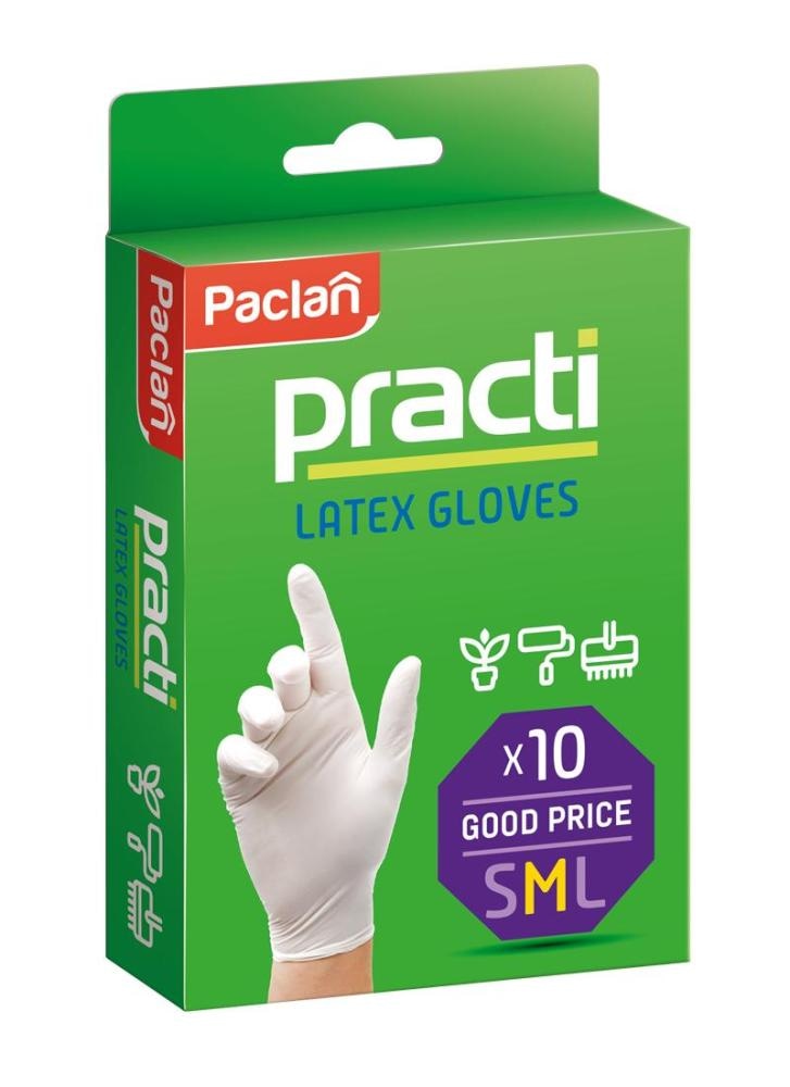 Paclan Latex rukavice 1 pak - Akcija u trgovini Tommy