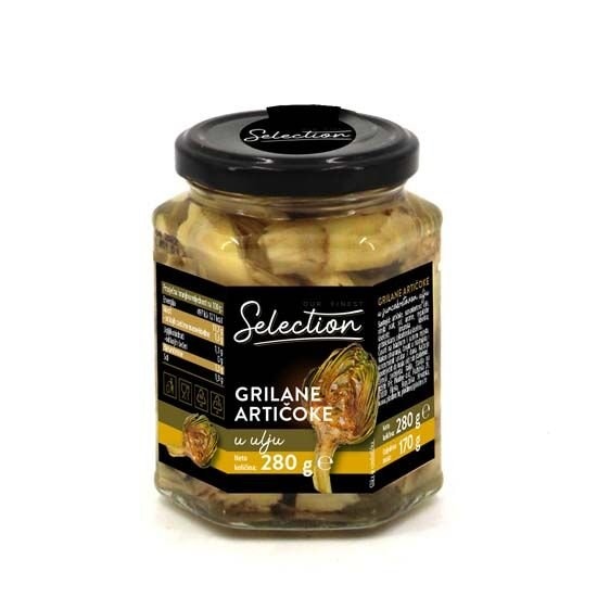 Selection Artičoke grilane 280 g - Akcija u trgovini Plodine
