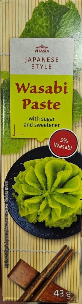 VITASIA Wasabi pasta 43 g - Akcija u trgovini Lidl