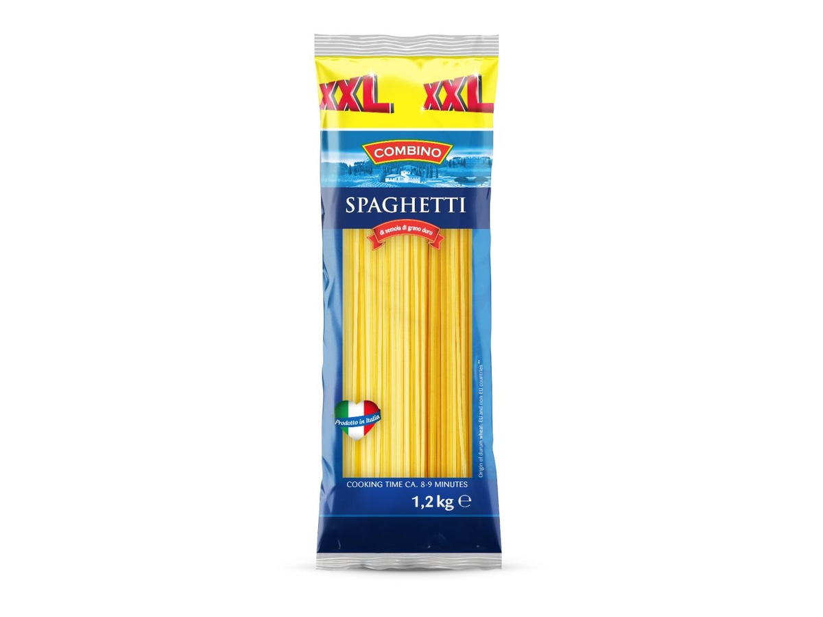 COMBINO Spaghetti XXL 1.2 kg - Akcija u trgovini Lidl