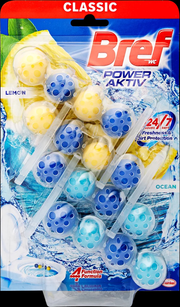 Bref Osvježivač WC školjke 200 g (4 x 50 g) - Akcija u trgovini NTL