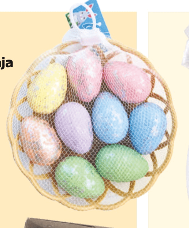 Uskršnja jaja 1 kom - Akcija u trgovini Tommy