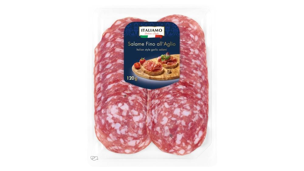ITALIAMO Salami Fino all'Aglio 120 g - Akcija u trgovini Lidl