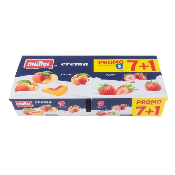 Muller jogurt 8 x 125 g Akcija u trgovini Plodine