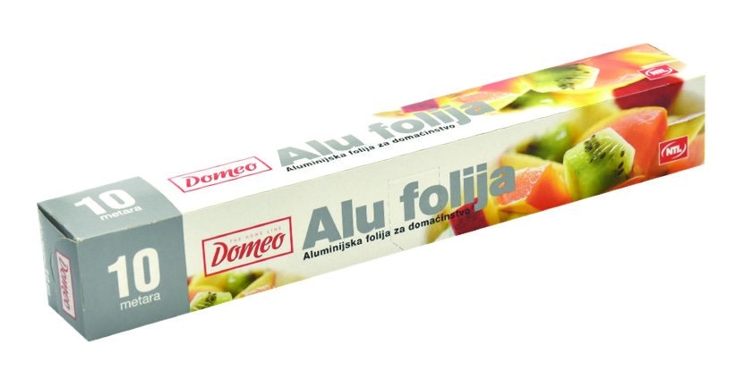 Aluminijska folija Domeo 10 m - Akcija u trgovini NTL