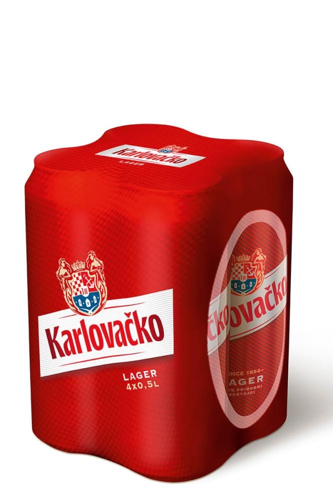 Karlovačko Svijetlo pivo 4x0,5 l - Akcija u trgovini Plodine