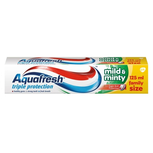 Aquafresh pasta za zube 125 ml - Akcija u trgovini Mueller