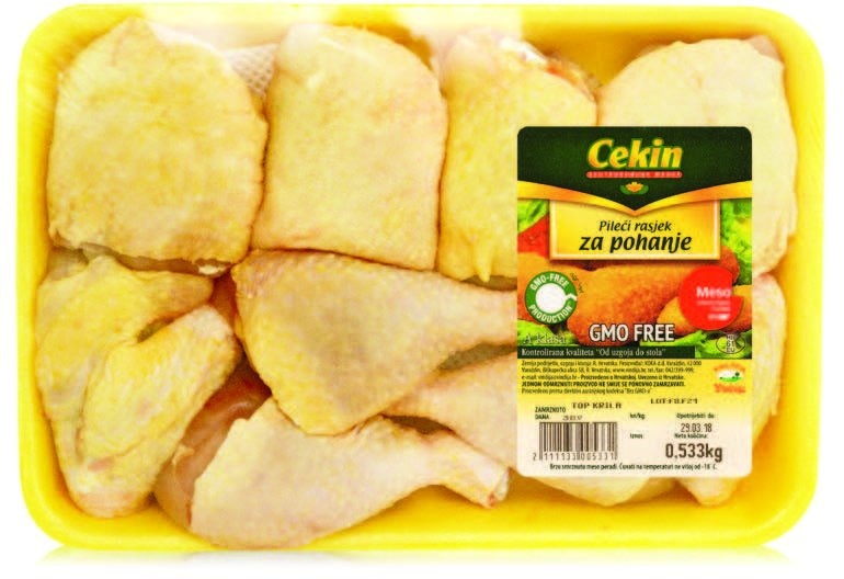 Pileći rasjek za pokanje top krila na podlošku Cekin - Akcija u trgovini KTC