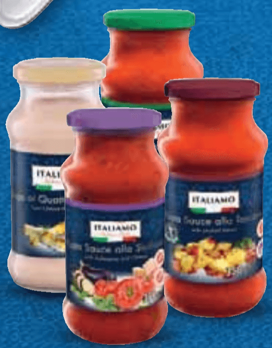 Umaci za tjesteninu 350 g Italiamo - Akcija u trgovini Lidl