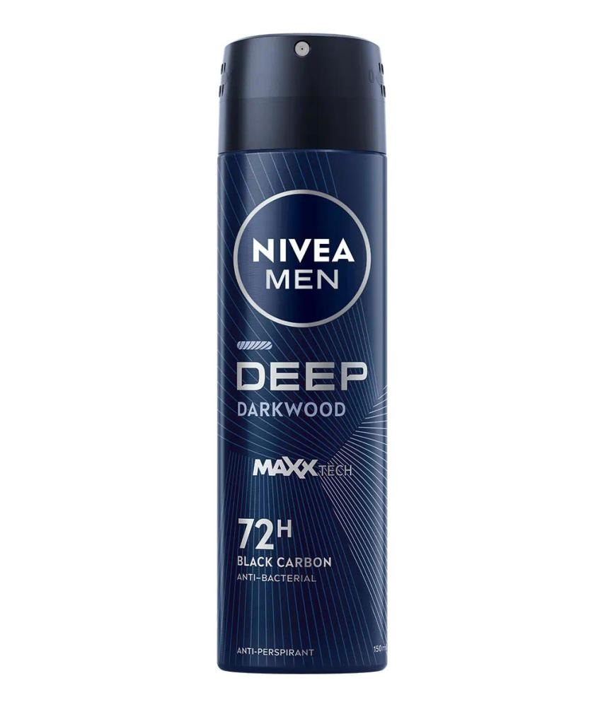 Nivea Men Deep Darkwood deo sprej 150 ml - Akcija u trgovini Dm