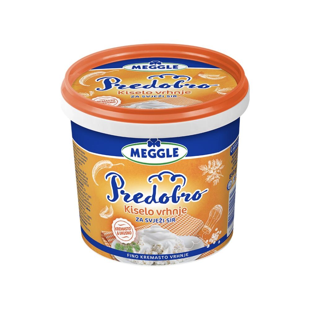 MEGGLE Kiselo vrhnje 850 g - Akcija u trgovini Plodine