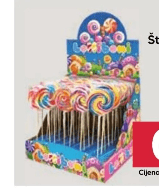 Lolliboni Štapić lizalica 30g - Akcija u trgovini Pivac