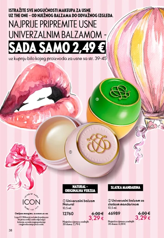 ICON Univerzalni balzam sa slatkom mandarinom 10,5 ml - Akcija u trgovini Oriflame