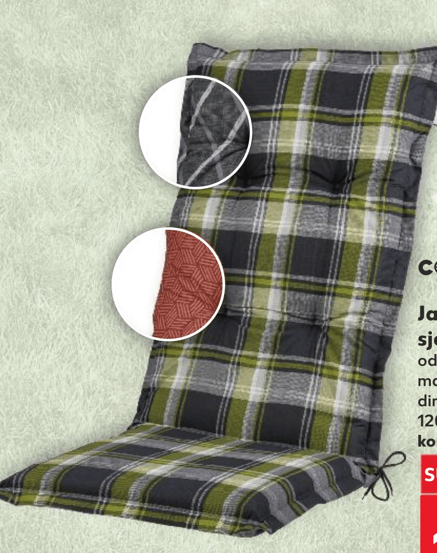 Jastuk za sjedenje COUNTRY Side - Akcija u trgovini Kaufland