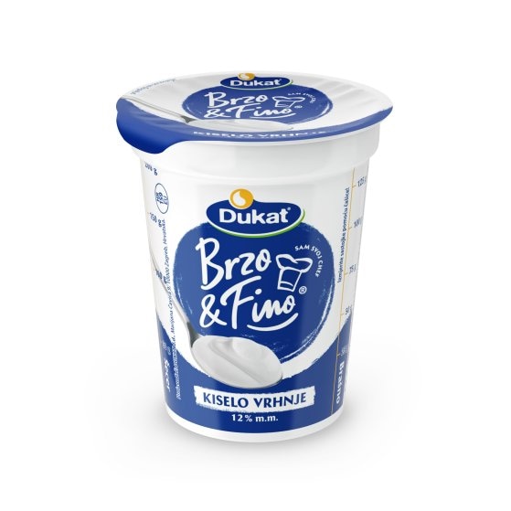 Brzo & Fino, Dukat Kiselo vrhnje 200 g - Akcija u trgovini Tommy