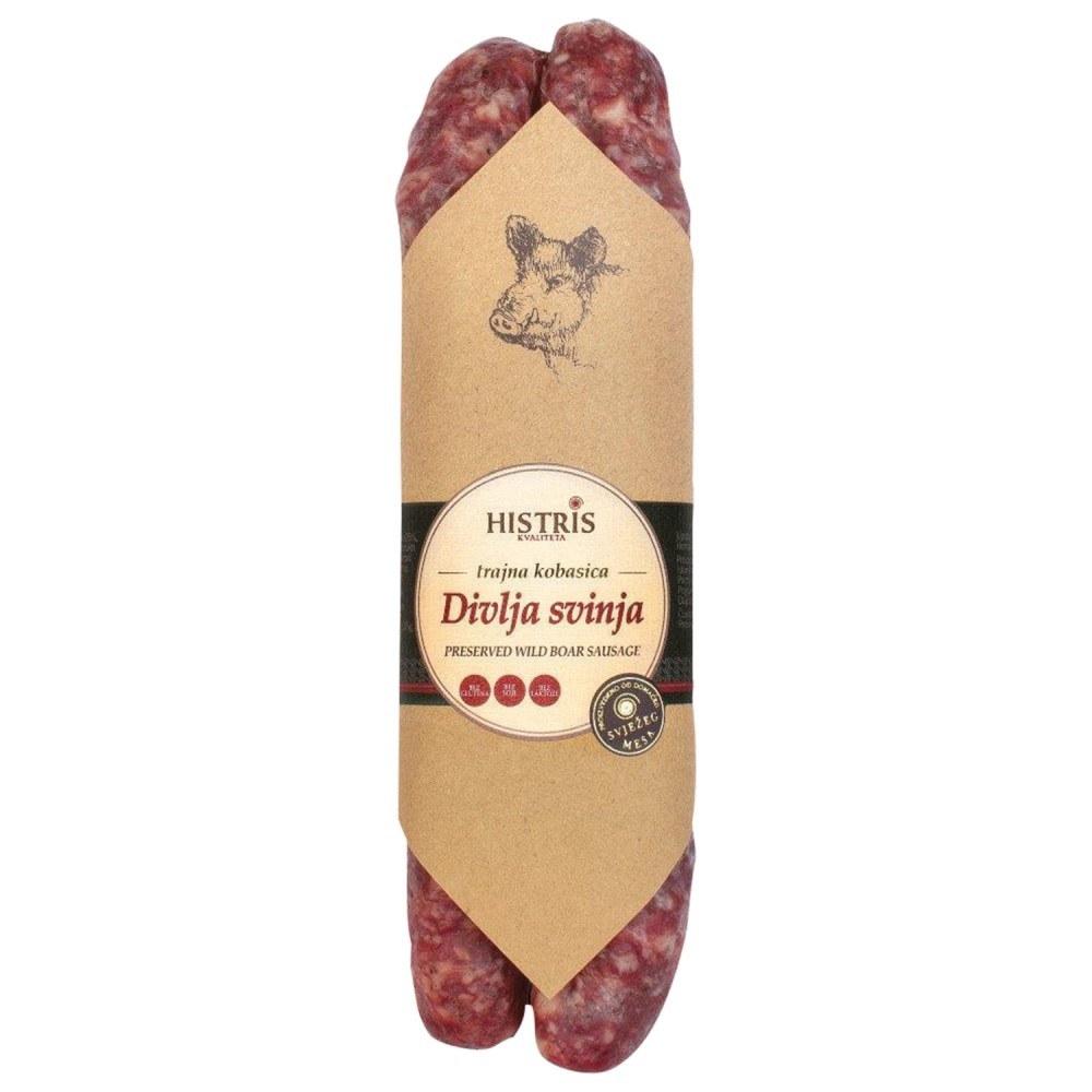 Histris kobasica od divlje svinje 200g - Akcija u trgovini Konzum