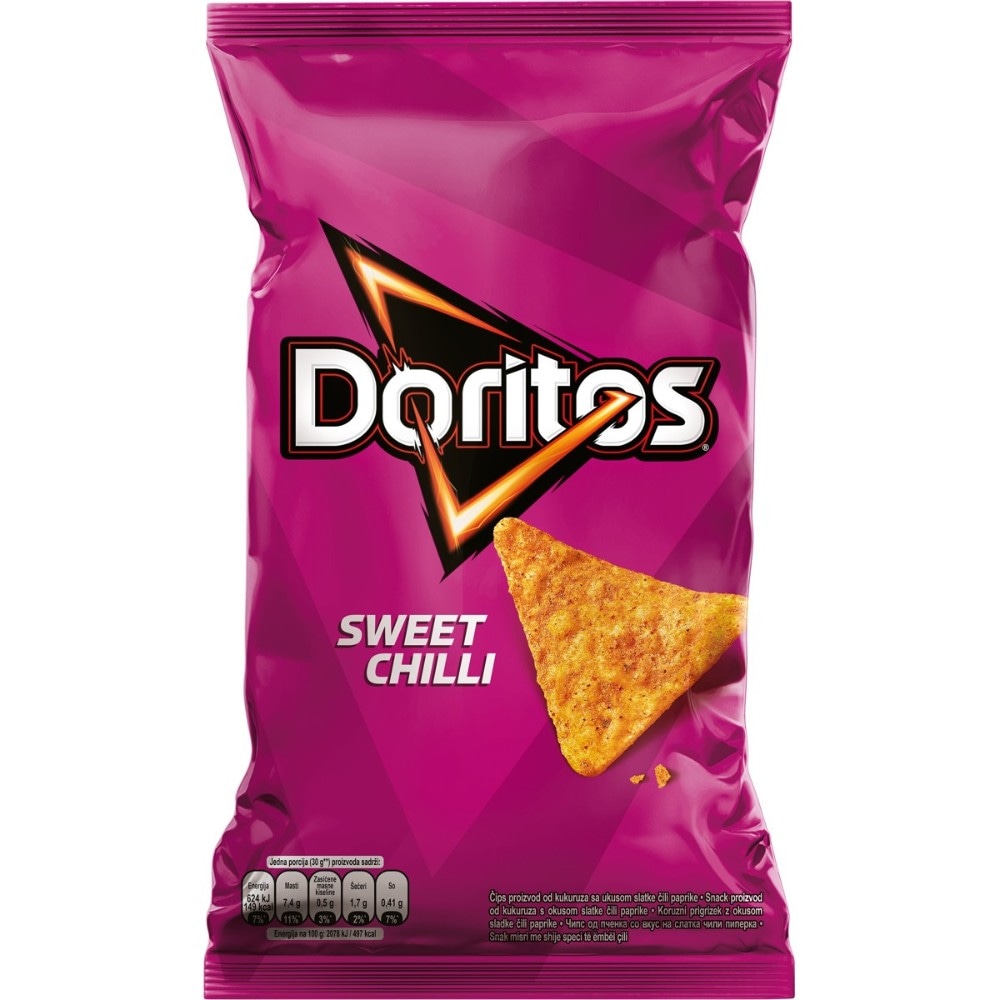 Doritos Čips Sweet Chilly / Hot Honey Sriracha 90 g Akcija u trgovini Gavranović