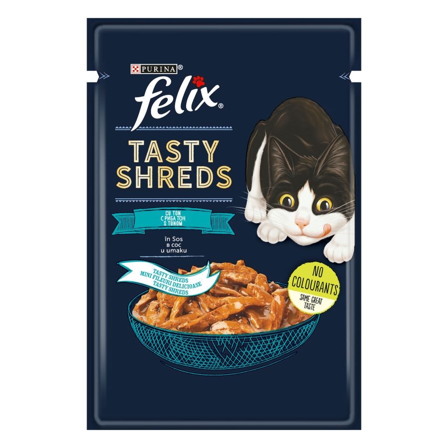 Felix Tasty Shreds losos 80g - Akcija u trgovini Vrutak