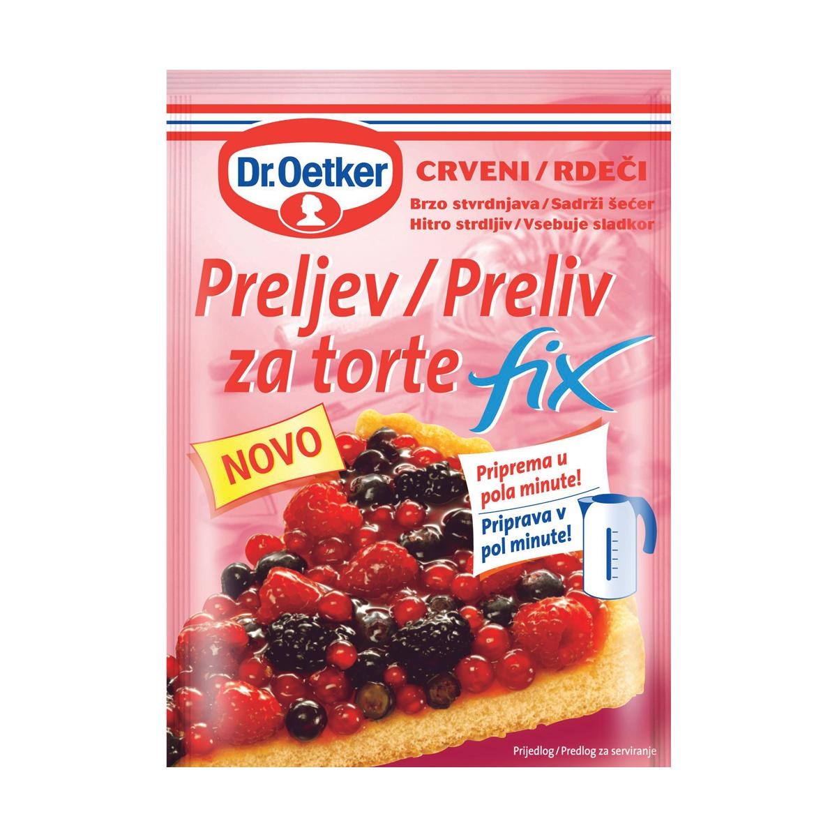 Dr.Oetker Preljev za tortu - Akcija u trgovini Tommy