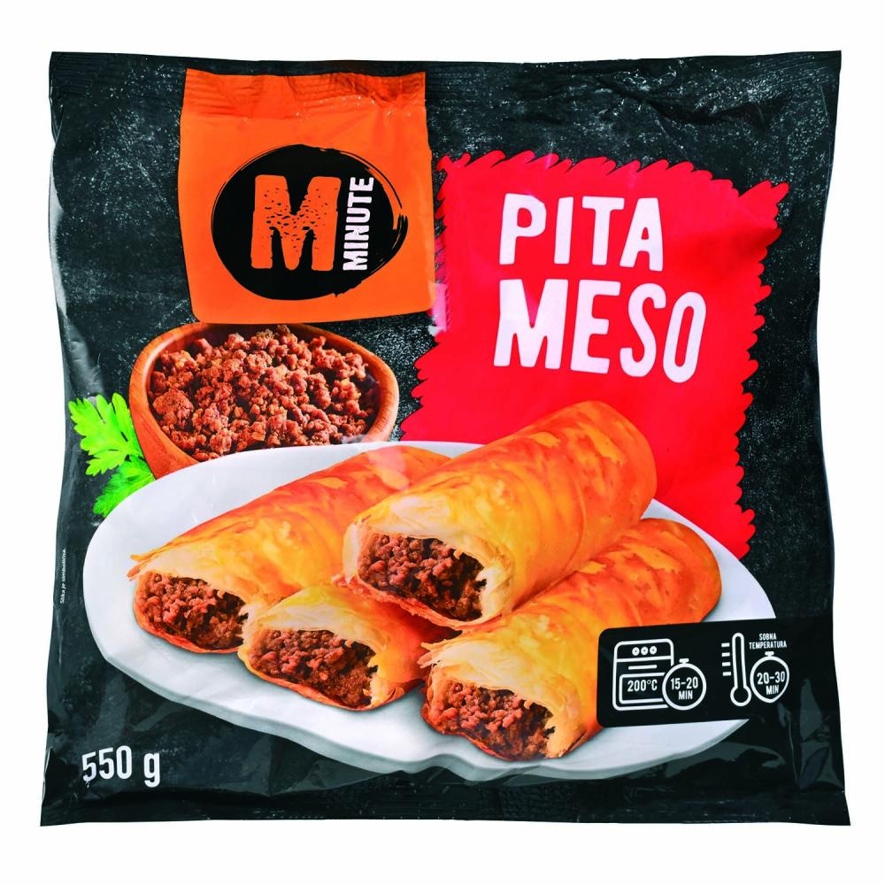 Minute Pita meso 550g - Akcija u trgovini Konzum
