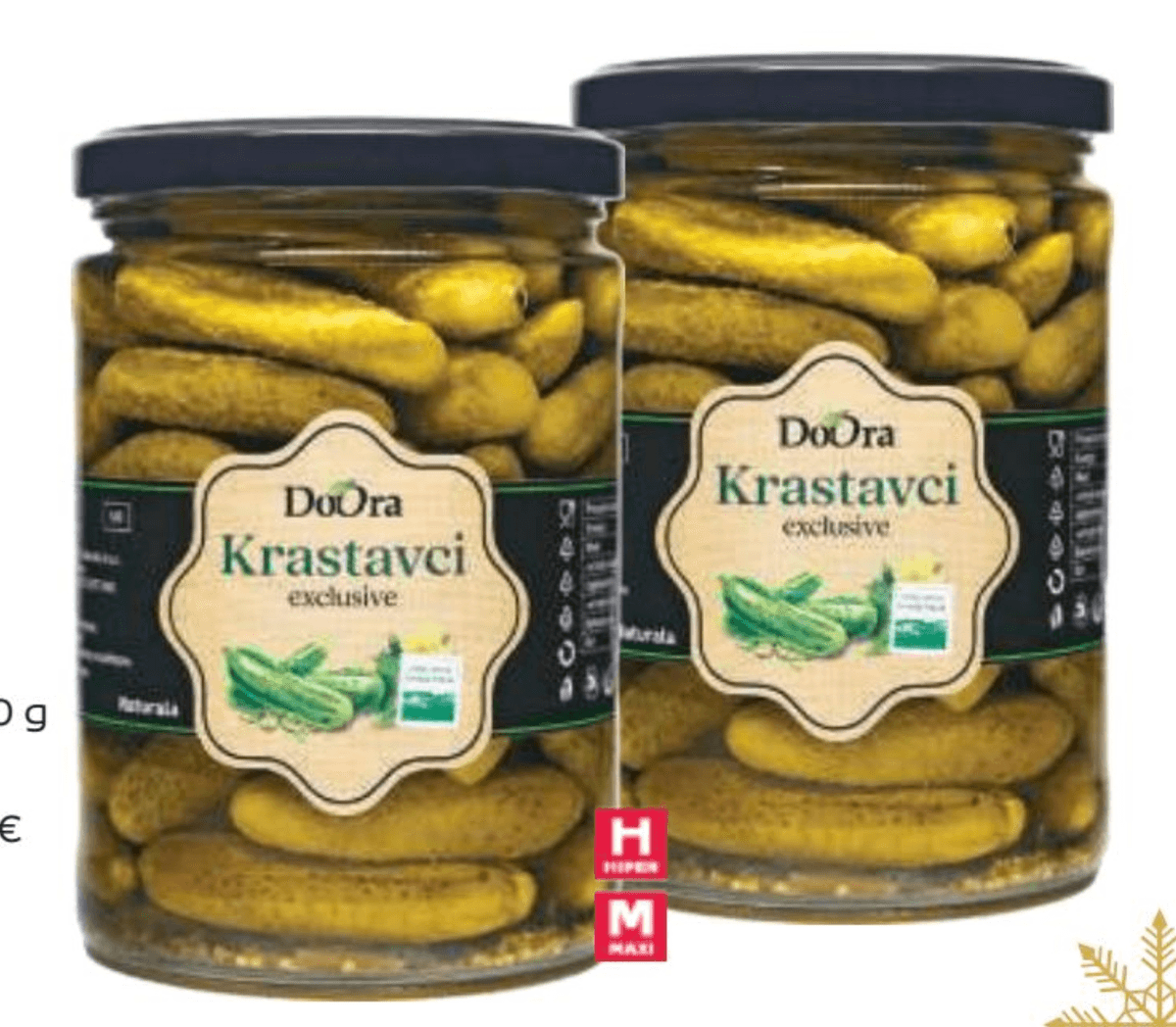 DoOra Krastavci 540 g - Akcija u trgovini Tommy