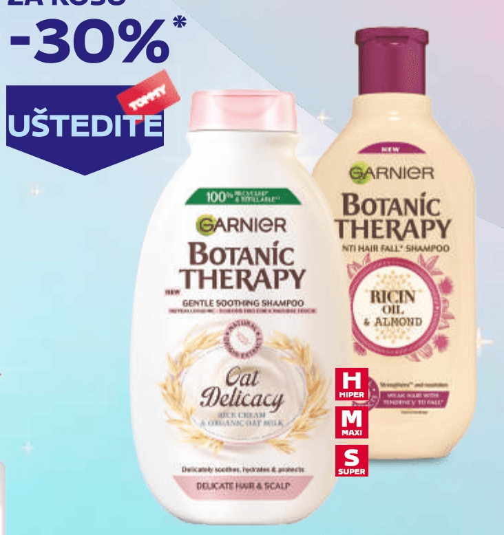 Garnier Regenerator ili Šampon za kosu - Akcija u trgovini Tommy