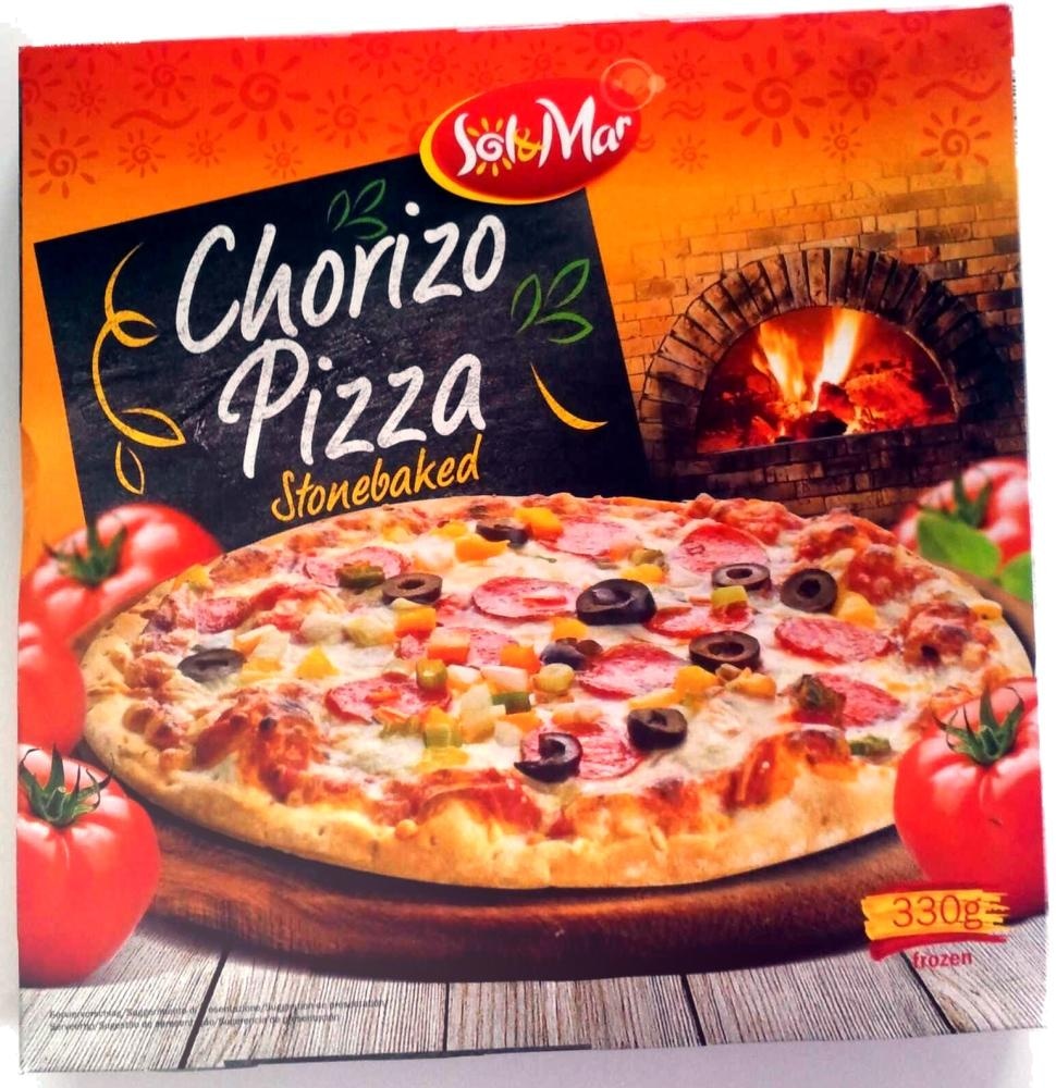 SOL&MAR Pizza chorizo 360 g - Akcija u trgovini Lidl