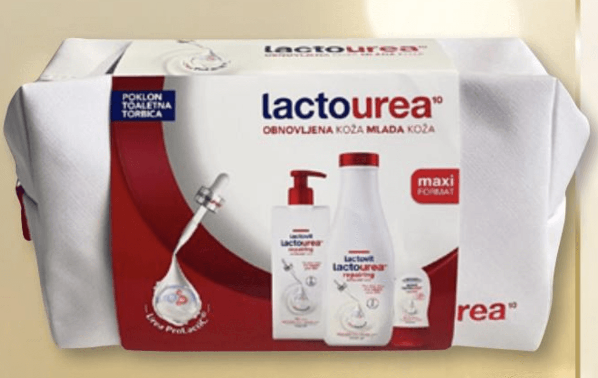 Poklon paket Lactovit Lactourea - Akcija u trgovini Interspar