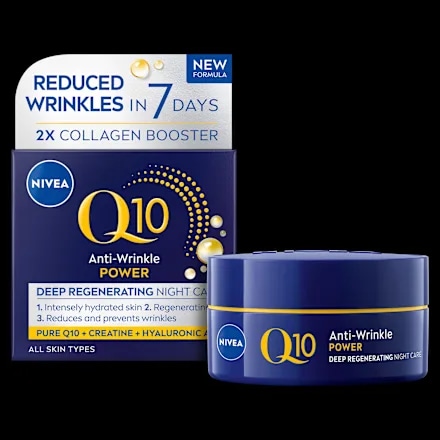 Nivea Q10 Anti Falten power noćna krema - Akcija u trgovini Mueller