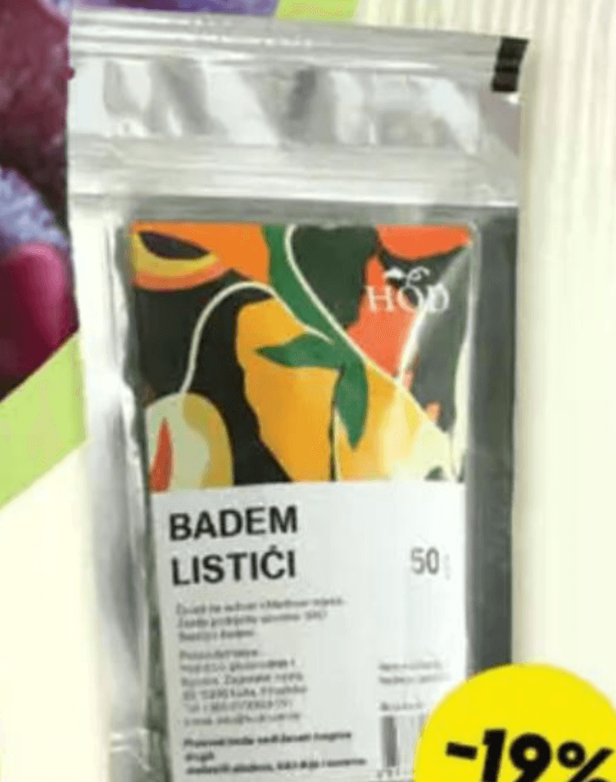 Badem listići 50 g HOD - Akcija u trgovini Stanić Diskont