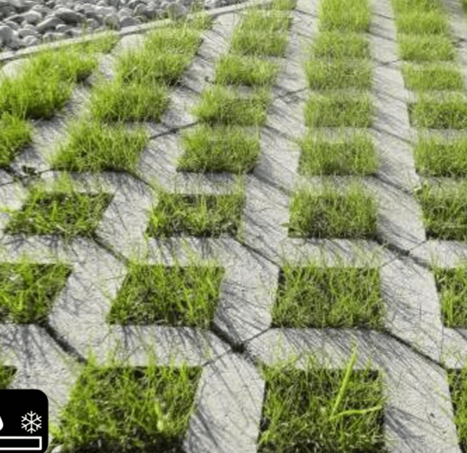 Betonska travna ploča - Akcija u trgovini Bauhaus