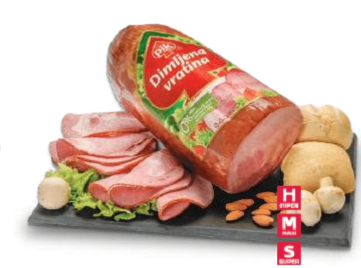 Pik Dimljena vratina 1 kg Pik Vrbovec Akcija u trgovini Tommy