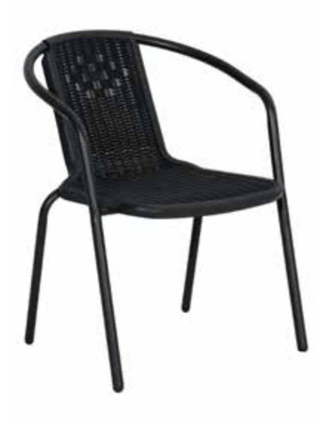 ARO Stolica s naslonima za ruke, čelik/plastika, siva - Akcija u trgovini Metro