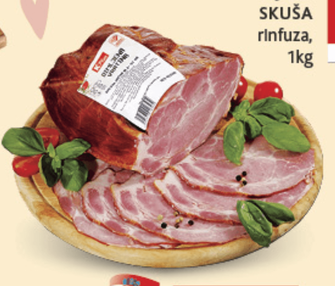 Dimljeni vrat 0.5kg K PLUS - Akcija u trgovini Konzum