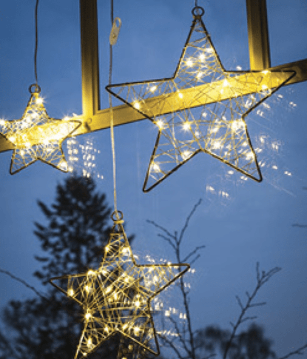 LED lampice zvijezde 3/1, pak - Akcija u trgovini Konzum