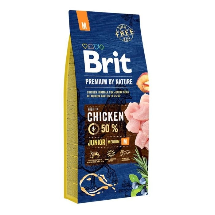 Brit Premium by Nature Junior M 15 kg Akcija u trgovini Zoo City
