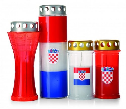 Nadgrobni lampion Vukovarski vodotoranj punjenje cca. 155 g - Akcija u trgovini Kaufland