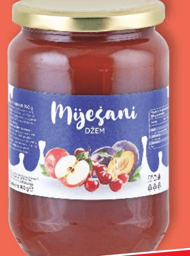 Džem miješano voće 860 g Akcija u trgovini Kaufland